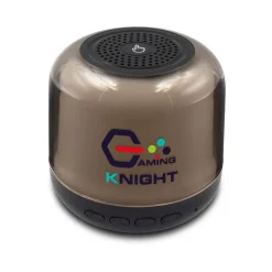 Głośnik bezprzewodowy 5W, lampka RGB | Seamus / Czarny V0049-03