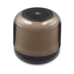 Głośnik bezprzewodowy 5W, lampka RGB | Seamus / Czarny V0049-03