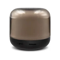 Głośnik bezprzewodowy 5W, lampka RGB | Seamus / Czarny V0049-03