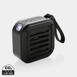 Głośnik bezprzewodowy 3W z panelem słonecznym Skywave / Czarny P331.031