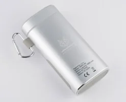 Głośnik bezprzewodowy z powerbankiem SOUND 4000 mAh / Srebrny 09091-00