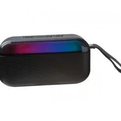 Głośnik bluetooth podświetlany LED MIRELA / Czarny 3524303
