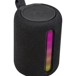 Głośnik bluetooth podświetlany LED GRETA / Czarny 3524403