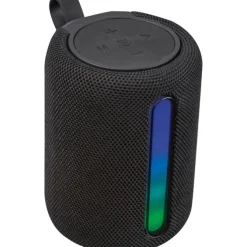 Głośnik bluetooth podświetlany LED GRETA / Czarny 3524403