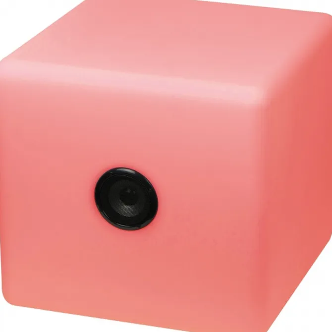 Głośnik bluetooth świecący XXL DONATO / Biały 8073506