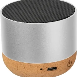 Głośnik bluetooth z aluminium z recyklingu BREST / Szary 424207