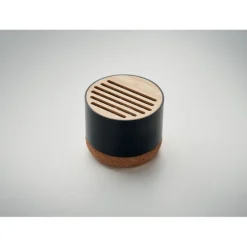 Głośnik z korka i aluminium / Czarny MO2205-03