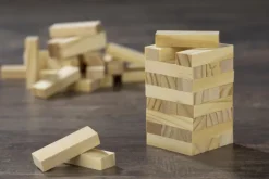 Gra drewniana BRICKS / Naturalny 20156-17