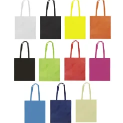 80g Torba z długim uchwytem z włókniny, zgrzewana na gorąco / Donbag / Biały IP31069600