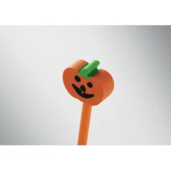 Halloweenowy ołówek z gumką / Pomaranczowy MO3105-10