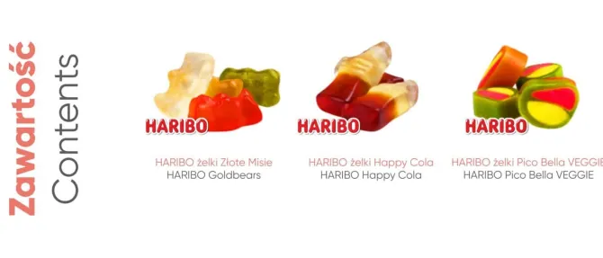 Haribo Sweet Bag mini / Wielokolorowy S0336