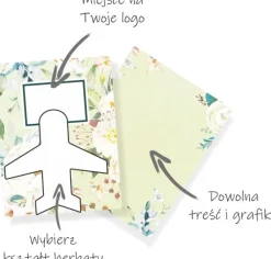 Hebrata z dedykowaną etykietą w personalizowanym pudełku / Wielokolorowy TBG03