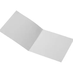Herald kwadratowa kartka okolicznościowa / Biały 21075301
