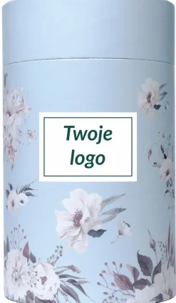 Herbata sypana w tubie z naklejką / Wielokolorowy TBG0450
