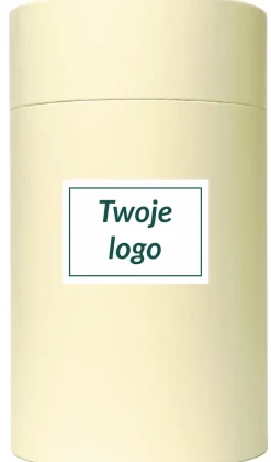 Herbata sypana w tubie z naklejką / Wielokolorowy TBG0450