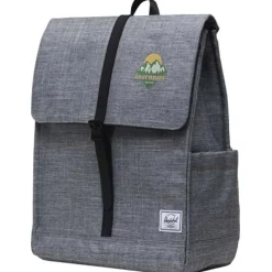 Herschel City plecak z materiałów z recyklingu o pojemności 16 l / Szary melanż 12075380