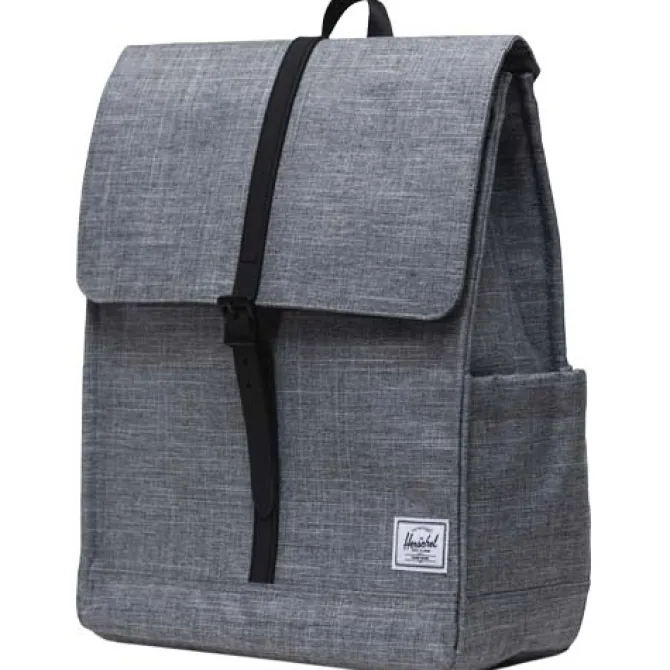 Herschel City plecak z materiałów z recyklingu o pojemności 16 l / Czarny 12075390
