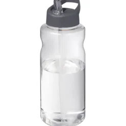 H2O Active® Big Base bidon z dzióbkiem o pojemności 1 litra / Szary 21017682