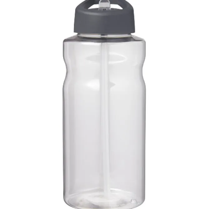 H2O Active® Big Base bidon z dzióbkiem o pojemności 1 litra / Szary 21017682