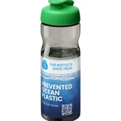 H2O Active® Eco Base 650 ml bidon sportowy z odchylaną pokrywką / Limonka 22010063