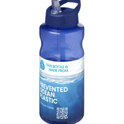 H2O Active® Eco Big Base bidon o pojemności 1 litra z wieczkiem z dzióbkiem / Ciemnografitowy 21017984