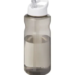H2O Active® Eco Big Base bidon o pojemności 1 litra z wieczkiem z dzióbkiem / Ciemnografitowy 21017991