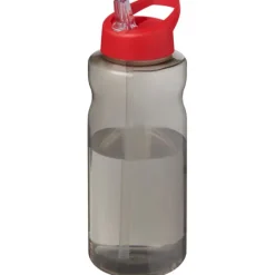 H2O Active® Eco Big Base bidon o pojemności 1 litra z wieczkiem z dzióbkiem / Ciemnografitowy 21017994