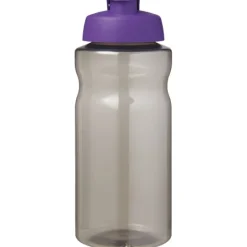 H2O Active® Eco Big Base bidon z wieczkiem zaciskowym o pojemności 1 litra / Ciemnografitowy 21017891