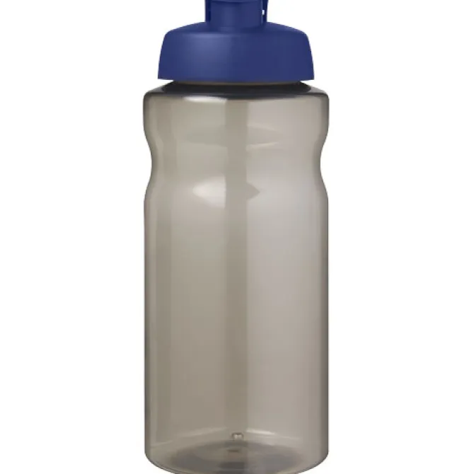 H2O Active® Eco Big Base bidon z wieczkiem zaciskowym o pojemności 1 litra / Ciemnografitowy 21017894