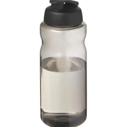H2O Active® Eco Big Base bidon z wieczkiem zaciskowym o pojemności 1 litra / Ciemnografitowy 21017884