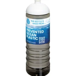 H2O Active® Eco Treble bidon z kopułową pokrywką o pojemności 750 ml  / Ciemnografitowy 21048001