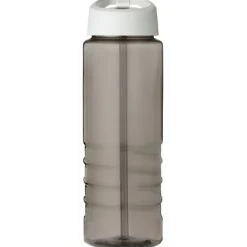 H2O Active® Eco Treble bidon z pokrywką z tutką o pojemności 750 ml  / Ciemnografitowy 21048201