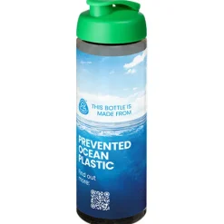 H2O Active® Eco Vibe 850 ml, bidon sportowy z odchylaną pokrywką / Ciemnografitowy 21048304