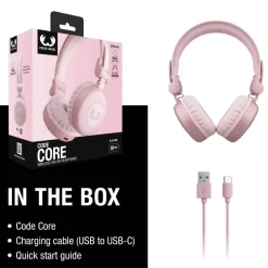 3HP1000 I Fresh 'n Rebel Code Core-Wireless on-ear Headphone / Różowy LT49733-N0076