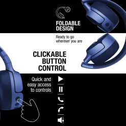 3HP1100 I Fresh 'n Rebel Code Fuse-Wireless on-ear headphone / Jasnoniebieski LT49734-N0012