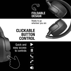 3HP1100 I Fresh 'n Rebel Code Fuse-Wireless on-ear headphone / Stalowoszary LT49734-N0035