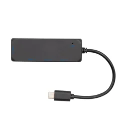 Hub USB i USB-C z RABS | Gerard / Czarny V0018-03