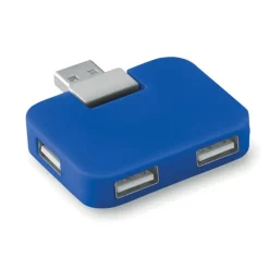 Hub USB 4 porty / Niebieski MO8930-37