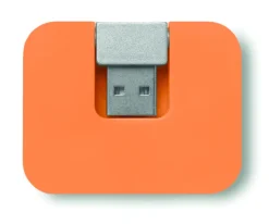Hub USB 4 porty / Pomarańczowy MO8930-10