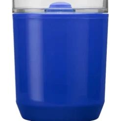 Hudson kubek z podwójnymi ściankami o pojemności 180 ml wykonany z tworzyw sztucznych pochodzących z recyklingu / Niebieski 10085252