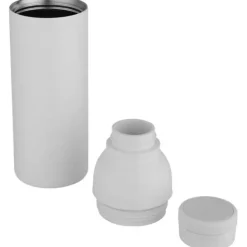 Illuminate butelka termiczna o pojemności 650 ml z podwójnymi ściankami, wykonana ze stali nierdzewnej z recyklingu z certyfikatem RCS. / Biały 10083801