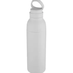 Illuminate butelka termiczna o pojemności 650 ml z podwójnymi ściankami, wykonana ze stali nierdzewnej z recyklingu z certyfikatem RCS. / Czerwony 10083821