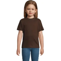 IMPERIAL Dziecięcy T-SHIRT / Chocolate S11770-CH-3XL