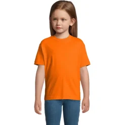 IMPERIAL Dziecięcy T-SHIRT / Pomaranczowy S11770-OR-4XL