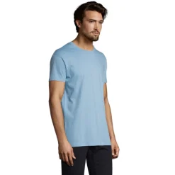 IMPERIAL Męski T-SHIRT 190g / Błękitny S11500-SK-M