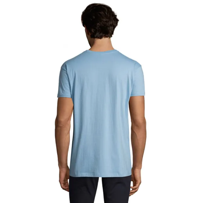 IMPERIAL Męski T-SHIRT 190g / Błękitny S11500-SK-M