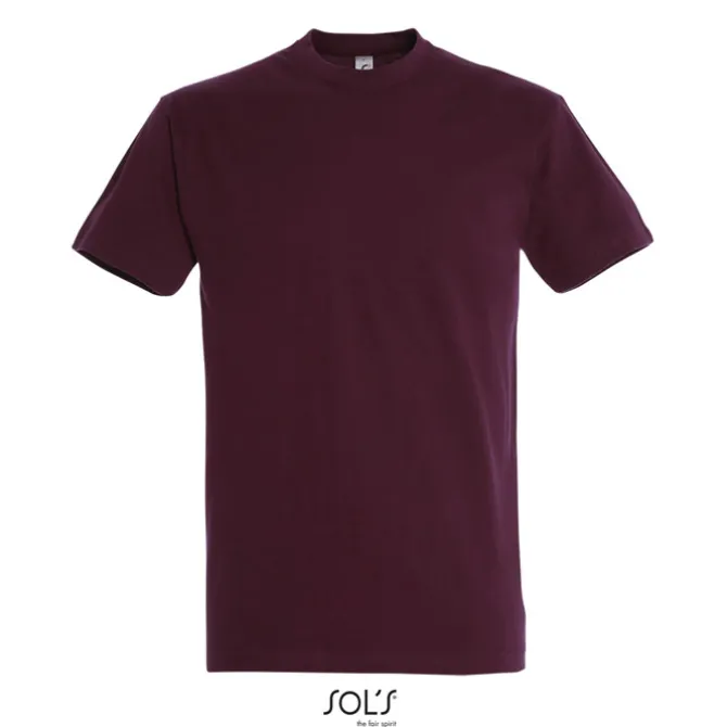 IMPERIAL Męski T-SHIRT 190g / Burgundy S11500-BG-XL