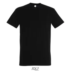 IMPERIAL Męski T-SHIRT 190g / Deep black S11500-DB-4XL