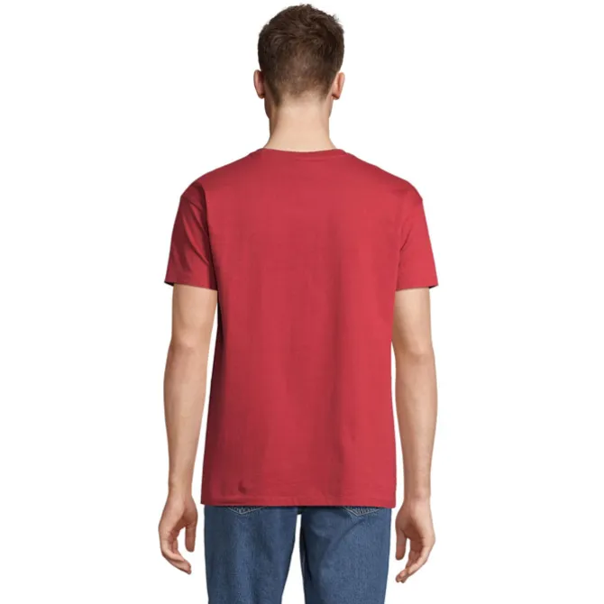 IMPERIAL Męski T-SHIRT 190g / Folk Red Twin S11500-FR-L