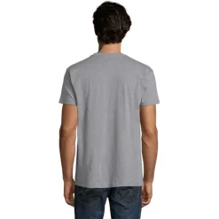 IMPERIAL Męski T-SHIRT 190g / Szary melanż S11500-GM-5XL
